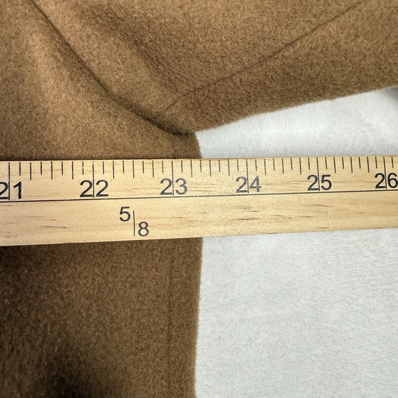 Vintage 90's Baracuta Cashmere Wool Bomber Jacket Beige Medium Soft Gold Lined - Picture 11 of 15